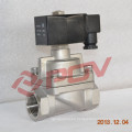 High pressure 24vdc two way motorized valve